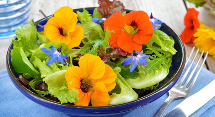Цветочная кулинария: какие цветы можно есть