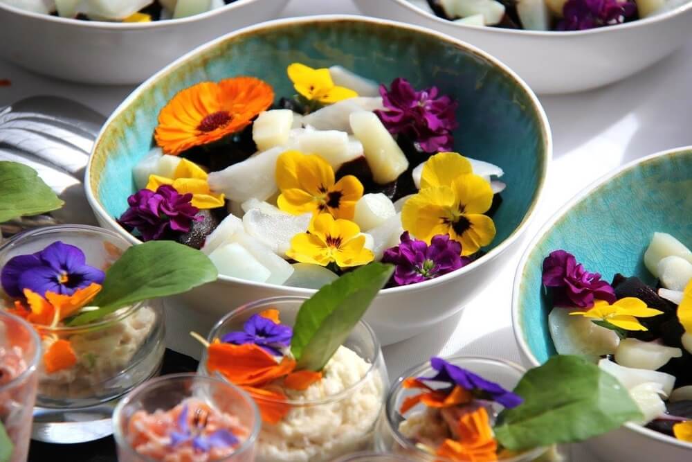 Цветочная кулинария: какие цветы можно есть